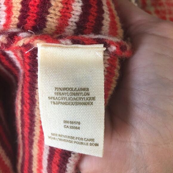 Free People Wool Blend Babydoll Multiprint Tunic Top - Picture 7 of 7